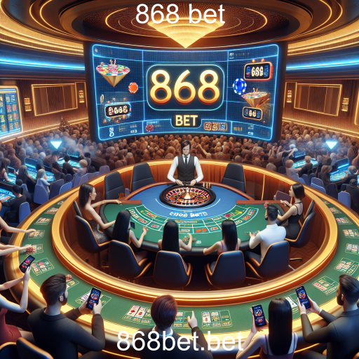 A Revolução dos Jogos Ao Vivo na 868 Bet